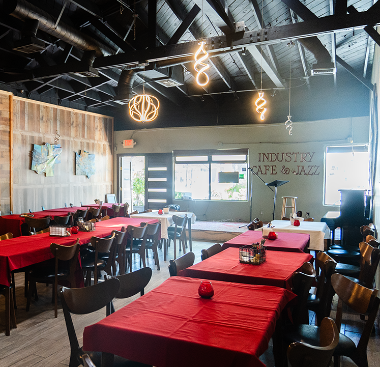 Industry House main café space